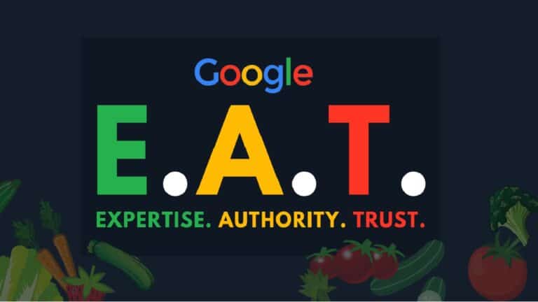 Uma imagem que ilustra o EAT do Google.